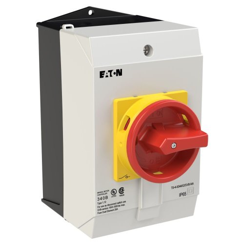 Eaton Hoofdschakelaar, 8-polig, 20 A, NOOD-UIT-functie, 90 &deg;, Opbouw, UL/CSA - Eaton 255883 r - 20066791