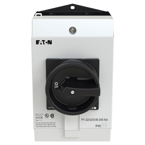 Eaton Hoofdschakelaar, 3-polig, 32 A, HOLD-functie, opbouw, UL/CSA - Eaton 255892 c - 20066800