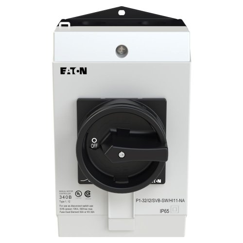 Eaton Hoofdschakelaar, 3-polig + 1MC + 1VC, 32 A, HOLD-functie, opbouw, UL/C - Eaton 255895 c - 20066803