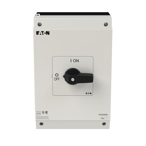 Eaton AAN-UIT-schakelaar, 3-polig, 63 A, Opbouw, UL/CSA - Eaton 255896 c - 20066804