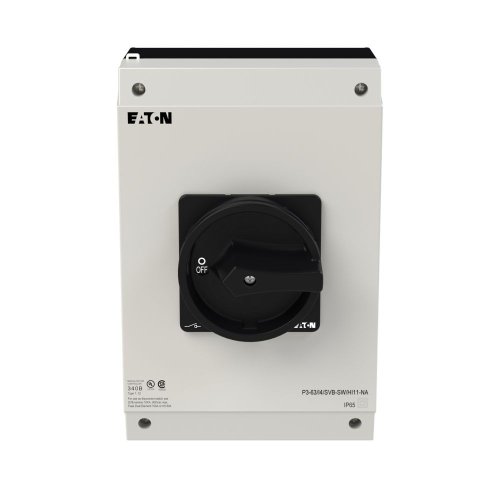 Eaton Hoofdschakelaar, 3-polig + 1MC + 1VC, 63 A, HOLD-functie, opbouw, UL/C - Eaton 255900 c - 20066808
