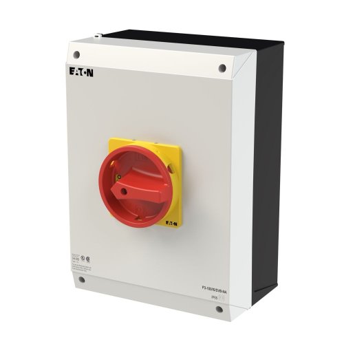 Eaton Hoofdschakelaar, 3-polig, 100 A, NOOD-UIT-functie, Opbouw, UL/CSA - Eaton 255903 r - 20066811