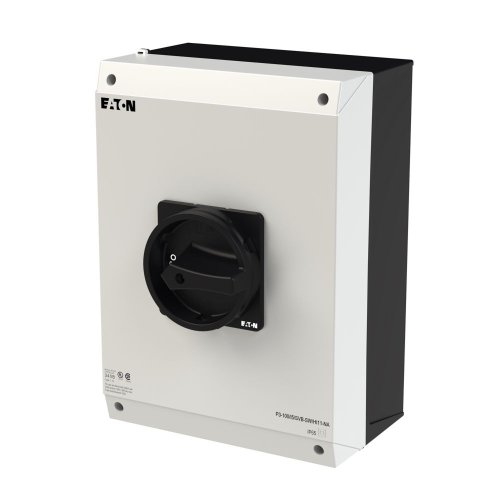 Eaton Hoofdschakelaar, 3-polig + 1MC + 1VC, 100 A, HOLD-functie, opbouw, UL/ - Eaton 255906 l - 20066814