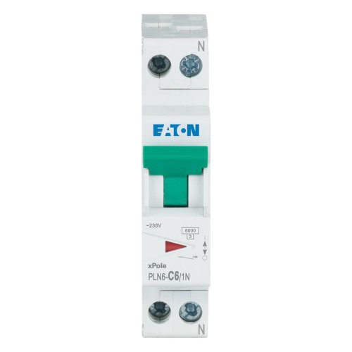 EATON automaat c6 1p+n pln6-c6/1n - Eaton 263171 c - 20066883