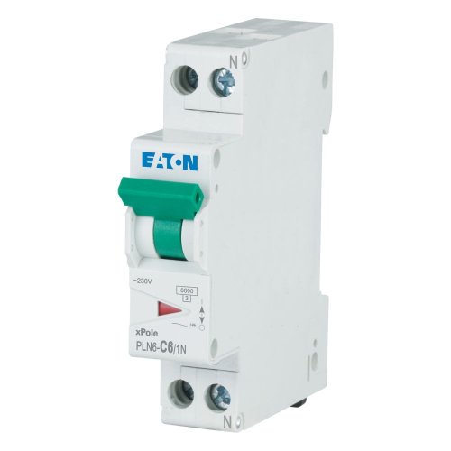 EATON automaat c6 1p+n pln6-c6/1n - Eaton 263171 l - 20066883