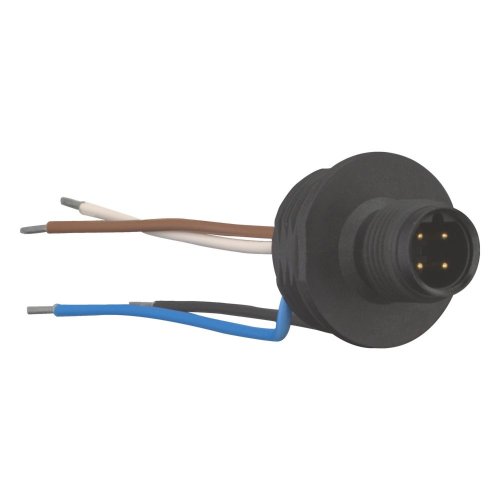 Eaton Inbouwstekker M12, B-gecodeerd, +doorvoer, M20, IP66, 250 V, 4A - Eaton 266136 r - 20066953