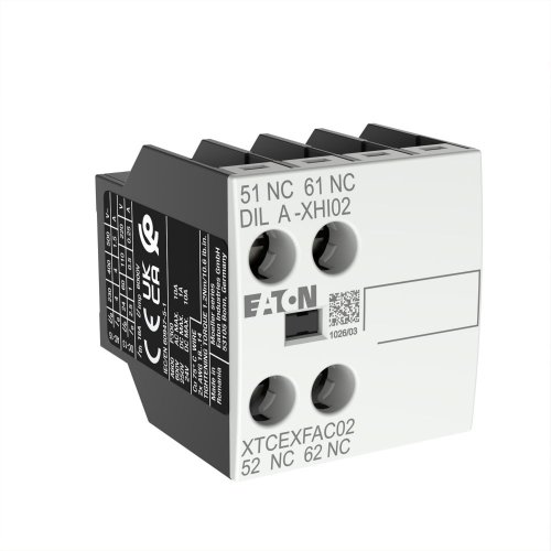 Eaton Hulpcontactblok DILA-XHI02, Hulpcontact 0m, 2v - Eaton 276420 r - 20067120