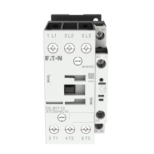 Eaton Magneetschakelaar DILM17-10(RDC60), (48-60VDC), 7,5kW, 1m, 0v - Eaton 277019 c - 20067316