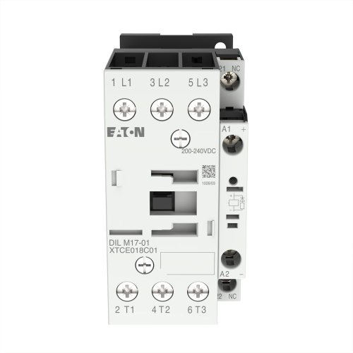 Eaton Magneetschakelaar DILM17-01(RDC240), (200-240VDC), 7,5kW, 0m, 1v - Eaton 277053 c - 20067336