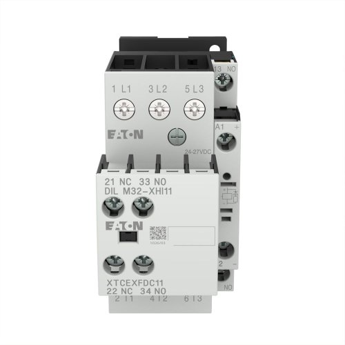 Eaton Magneetschakelaar DILM17-21(RDC24), (24-27VDC), 7,5kW, 2m, 1v - Eaton 277082 c - 20067339