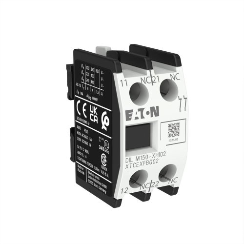 Eaton Hulpcontactblok voor DILM40..170, DILMP63..200, Hulpcontact 0m, 2v - Eaton 277947 r - 20067510