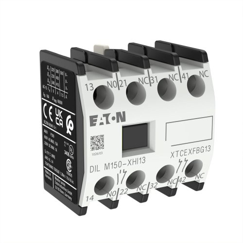 Eaton Hulpcontactblok voor DILM40..170, DILMP63..200, Hulpcontact 0m, 3v - Eaton 277951 r - 20067514