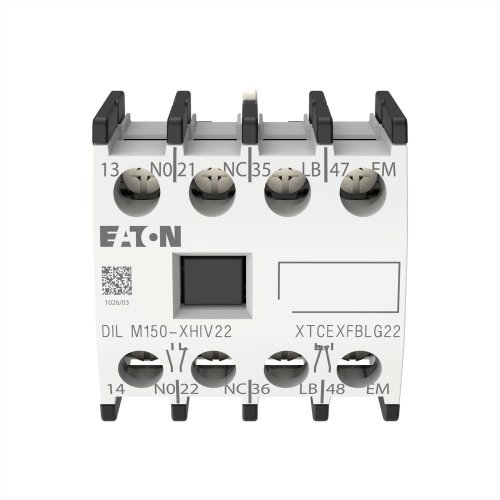 Eaton Hulpcontactblok voor DILM40..170, DILMP63..200, Hulpcontact 2m, 2v - Eaton 277953 c - 20067516