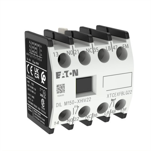 Eaton Hulpcontactblok voor DILM40..170, DILMP63..200, Hulpcontact 2m, 2v - Eaton 277953 r - 20067516