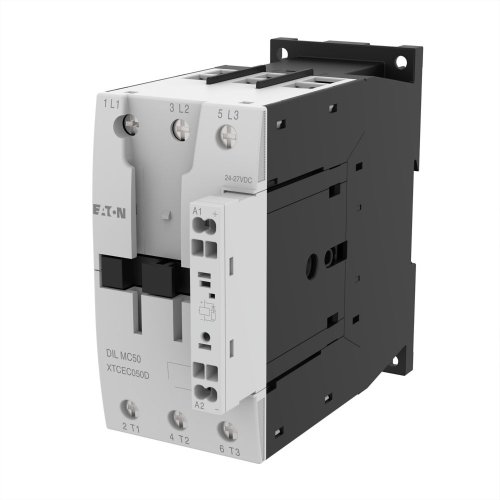 Eaton Magneetschakelaar DILMC50(RDC24) (24-27VDC) 22kW, 0m, 0v, steekklem - Eaton 278009 l - 20067525