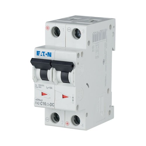 Eaton Installatie-automaat (MCB) FAZ, 2P, 16A, C-curve, 10kA - Eaton 279140 l - 20068255