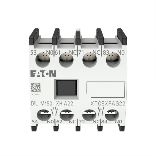 Eaton Hulpcontactblok voor DILM40..170, DILMP63..200, Hulpcontact 2m, 2v - Eaton 283464 c - 20068515