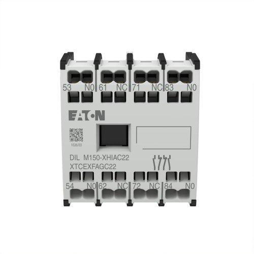 Eaton Hulpcontactblok voor DILM40..170, DILMP63..200, Hulpcontact 2m, 2v - Eaton 283465 c - 20068516