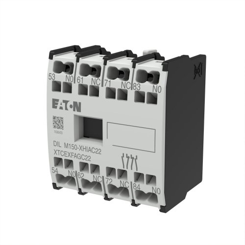 Eaton Hulpcontactblok voor DILM40..170, DILMP63..200, Hulpcontact 2m, 2v - Eaton 283465 l - 20068516