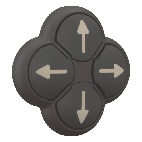 Eaton Drukknop 4-voudig, zwart pijlen, vergrendeld - Eaton 286339 r - 20068557