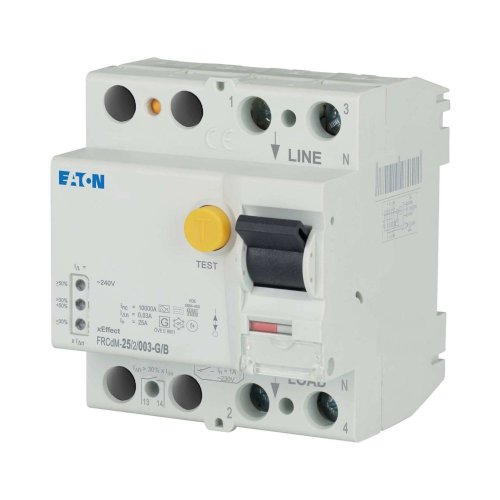 Eaton Aardlekschakelaar digitaal (RCCB) FRCDM, 25A, 2P, 30mA, 10kA, G/B-type - Eaton 300638 l - 20068809