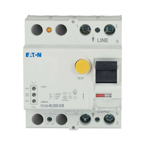 Eaton Aardlekschakelaar digitaal (RCCB) FRCDM, 40A, 2P, 30mA, 10kA, G/B-type - Eaton 300639 c - 20068810
