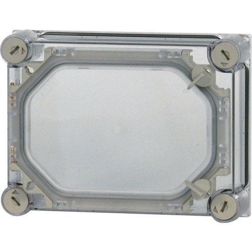 Eaton Deksel CI, HxBxD=250x187.5x50mm, met deur transparant - Eaton 3200pic 110 l - 20057925