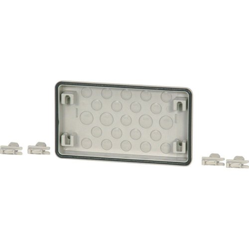 Eaton Flens, doordrukgaten, 18x M16, 4x M20, HxBxD=116x250x23mm - Eaton 3200pic 150 l - 20058117