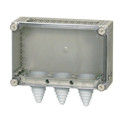 Eaton Kast Ci, HxWxD=250x375x150mm, deksel transparant, 3x kabelflens, boven - Eaton 3200pic 165 l - 20058033