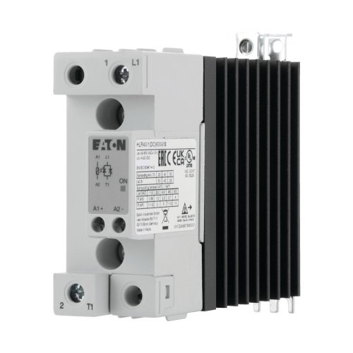 Eaton Solid state relais, 1 fase, stuurspanning 4-32VDC, heatsink, out 600VA - Eaton 360042 l - 20068839