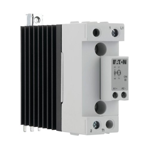Eaton Solid state relais, 1 fase, stuurspanning 4-32VDC, heatsink, out 600VA - Eaton 360042 r - 20068839