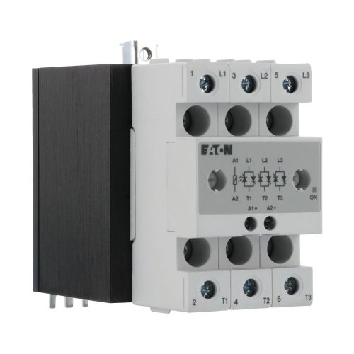 Eaton Solid state relais, 3 fase, stuurspanning 24-190VDC, 20-275VAC, heatsi - Eaton 360049 r - 20068845