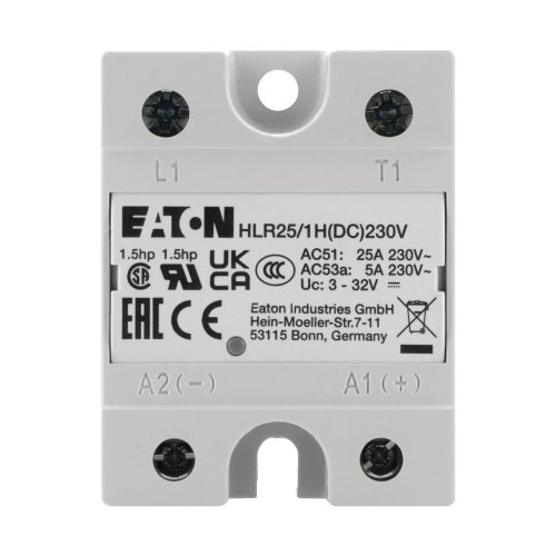 Eaton Solid state relais, 1 fase, stuurspanning 3-32VDC, no heatsink, out 23 - Eaton 360050 c - 20068846