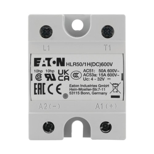 Eaton Solid state relais, 1 fase, stuurspanning 4-32VDC, no heatsink, out 60 - Eaton 360053 c - 20068849