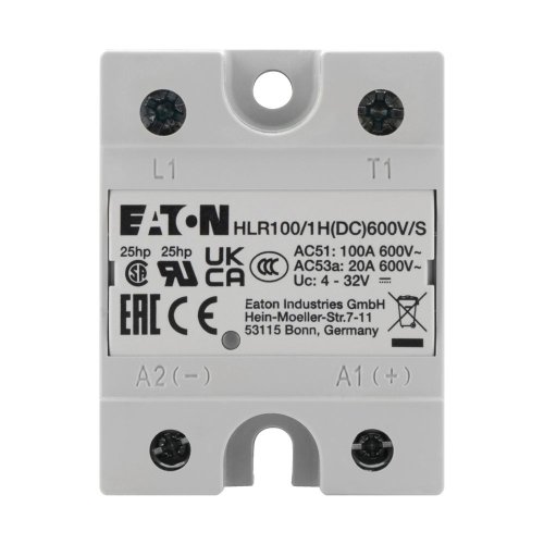 Eaton Solid state relais, 1 fase, stuurspanning 4-32VDC, no heatsink, out 60 - Eaton 360055 c - 20068851