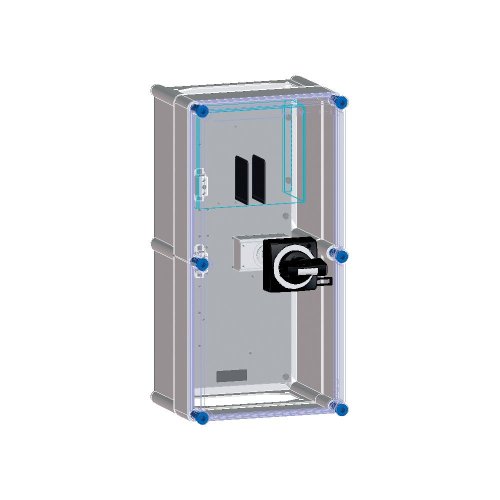 Eaton Schakelkast voorbereid voor 1 NZM1 MCCB 3P - Eaton 6703574 r - 20069015