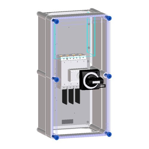 Eaton Schakelkast met NZM1 125-160A 4p - Eaton 6703576 r - 20069017