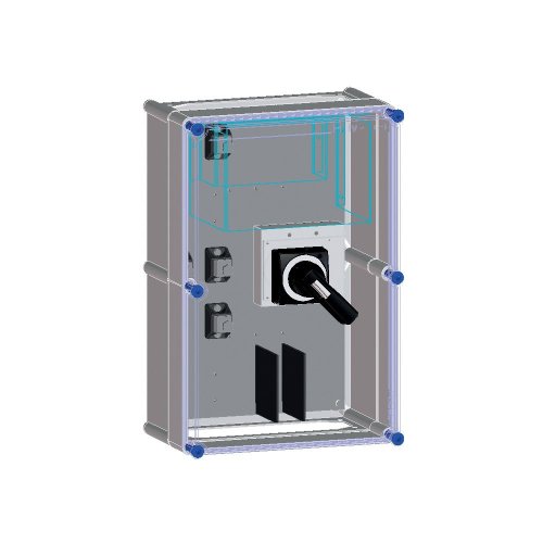 Eaton Schakelkast voorbereid voor 1 NZM3 MCCB 3P - Eaton 6703584 r - 20069020