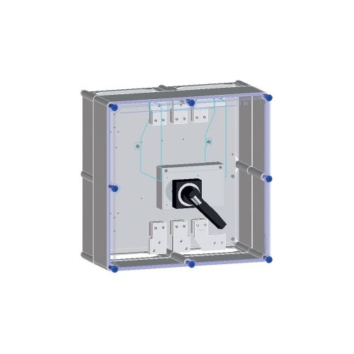 Eaton Schakelkast voorbereid voor 1 NZM4 MCCB 3P - Eaton 6703585 r - 20069021