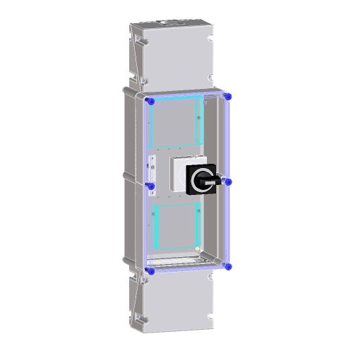 Eaton Schakelkast stand-alone voorbereid voor NZM2 - Eaton 6704176 r - 20069029
