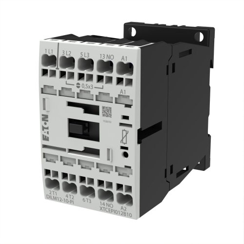 Eaton Magneetschakelaar DILM12-10(24VDC), 5,5kW, 1m, 0v, Push-in, groot verp - Eaton ep 400135 l - 20069049
