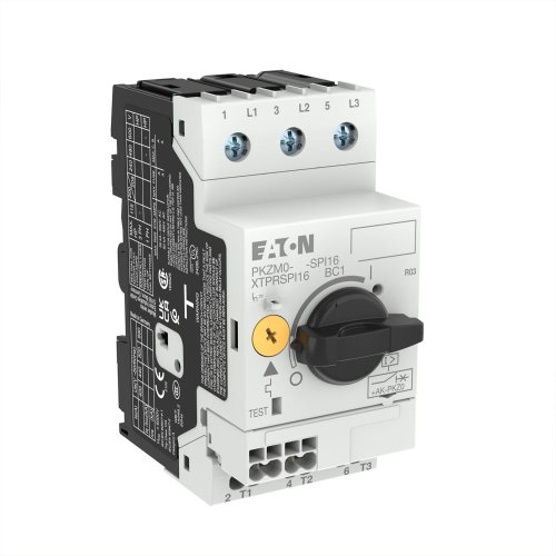 Eaton Motorbeveiligingsschakelaar PKZM0, 4..6,3A, Schroef, Push-in met Hulpc - Eaton ep 400185 r - 20069066