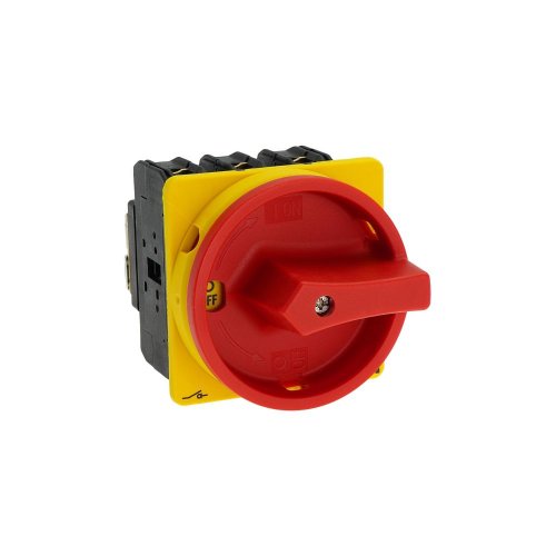 Eaton Hoofdschakelaar, P3, 80 A, inbouw, 3-polig, NOOD-UIT-functie, Met rode - Eaton ep 400922 r - 20069100