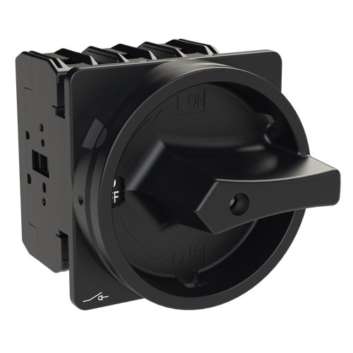 Eaton Hoofdschakelaar, P3, 80 A, inbouw, 3-polig, zwarte draaigreep, vergren - Eaton ep 400923 r - 20069101