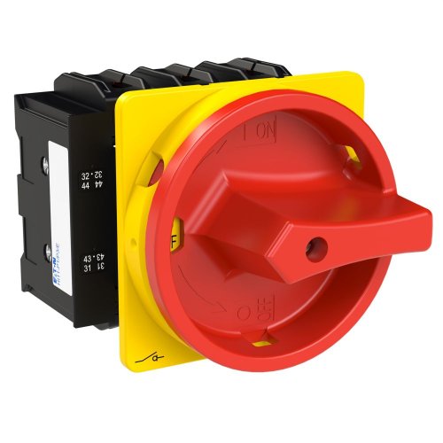Eaton Hoofdschakelaar, 3-polig + 2MC + 2VC, 100 A, NOOD-UIT-functie, inbouw - Eaton ep 400925 r - 20056473