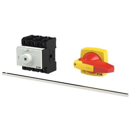 Eaton Hoofdschakelaar, 3-polig, 63 A, NOOD-UIT-functie, Afsluitbaar in 0-sta - Eaton ep 400944 l - 20061375