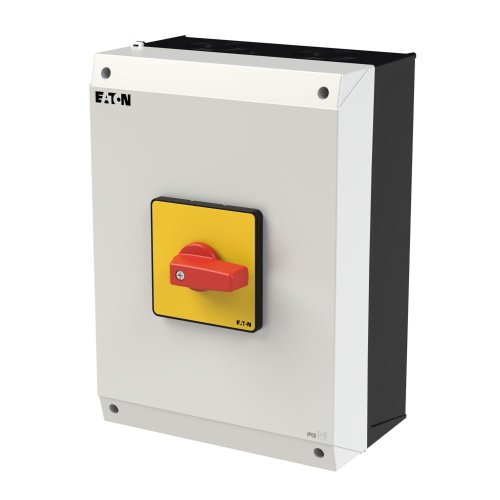 Eaton AAN-UIT-schakelaar, 3-polig, 100 A, NOOD-UIT-functie, Opbouw - Eaton ep 400992 l - 20064695