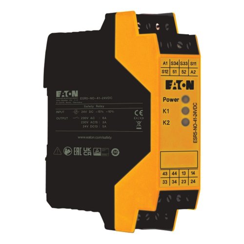 Eaton Veiligheidsrelais (24V DC), 4 vrijgave paden , 1 meldcontact - Eaton ep 401060 r - 20069209