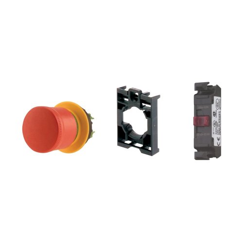 Eaton NOOD-UIT, rood, 30mm, trekontgrendeld, onverlicht, 1 nc, blisterverpak - Eaton ep 401512 l - 20069246