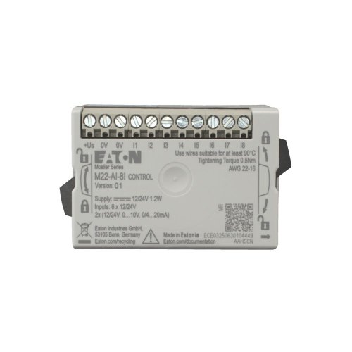 Eaton M22 Display, 2", TFT, 6 digitale ingangen + 2 configureerbare ingangen - Eaton ep 401626 bk - 20194581